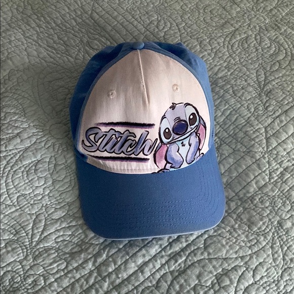 Disney Stitch Blue and White Hat - Picture 1 of 3